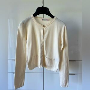 Bonpoint cotton cardigan, 10Y